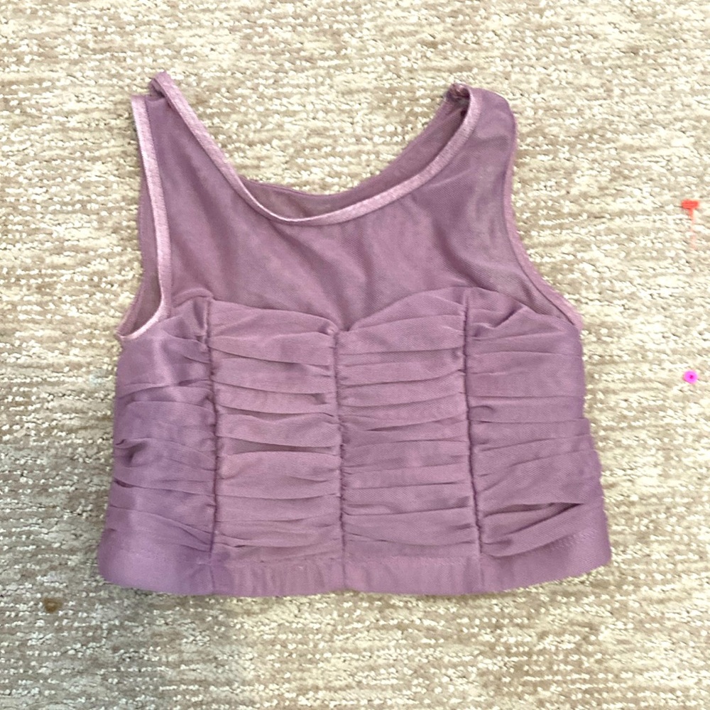 Purple top for girls 6-11